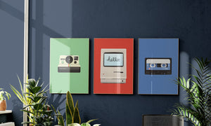 The Timeless Icons collection brings retro classics to life in vibrant designs with a contemporary twist